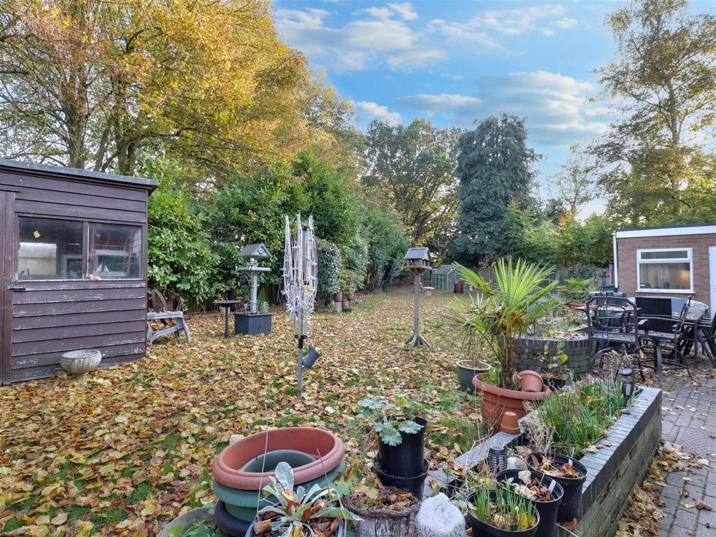 Rear garden