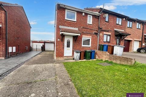 2 bedroom end of terrace house for sale, Saxton Close, Elsecar, Barnsley