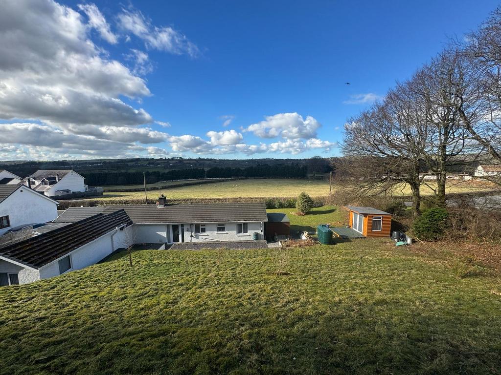 Rear of property