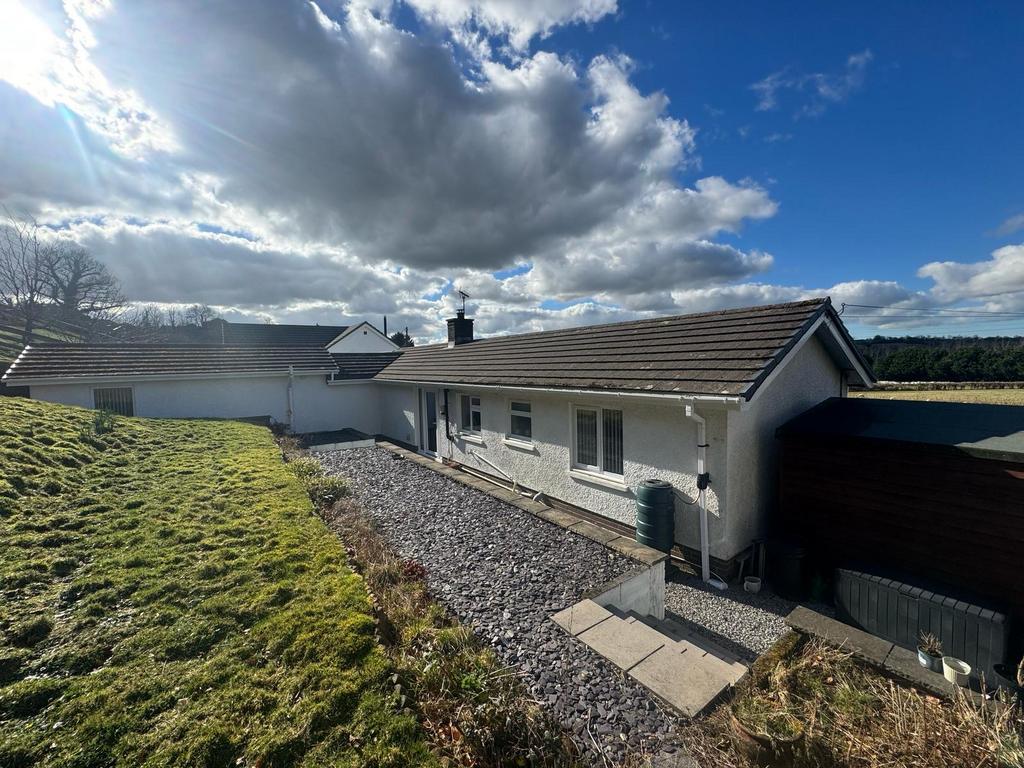 Rear of property