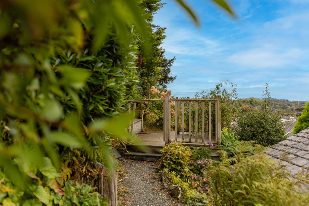 Garden and decking area