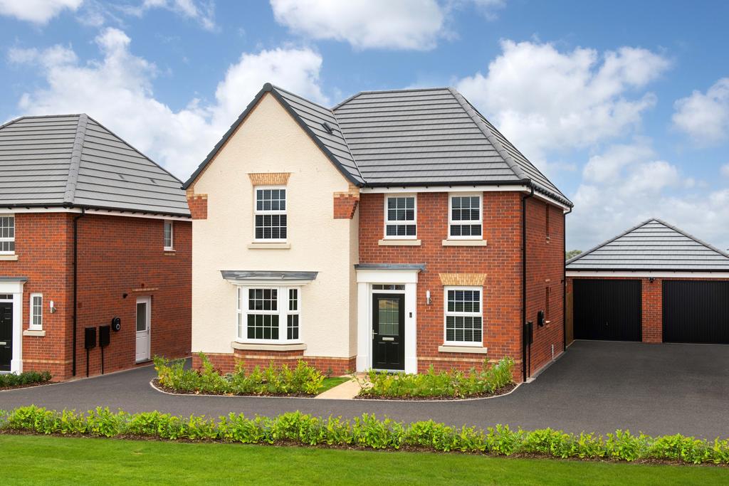 Detached Holden home with white render