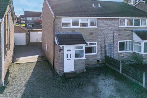 3 bedroom semi-detached house for sale, Cornwall Drive, Grassmoor, Chesterfield, Derbyshire, S42 5DX