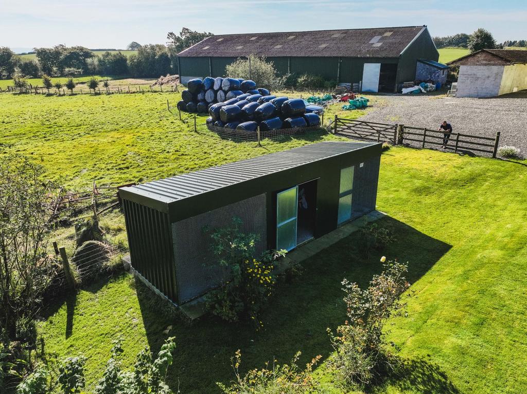 Galvanised Steel Building