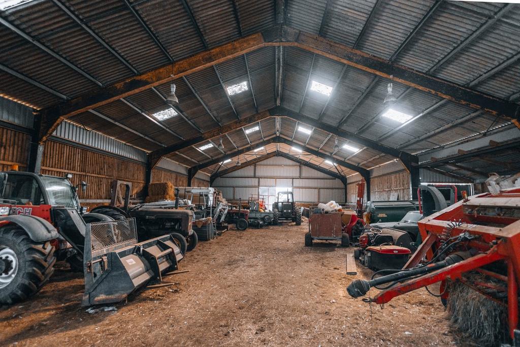 Large steel framed Barn