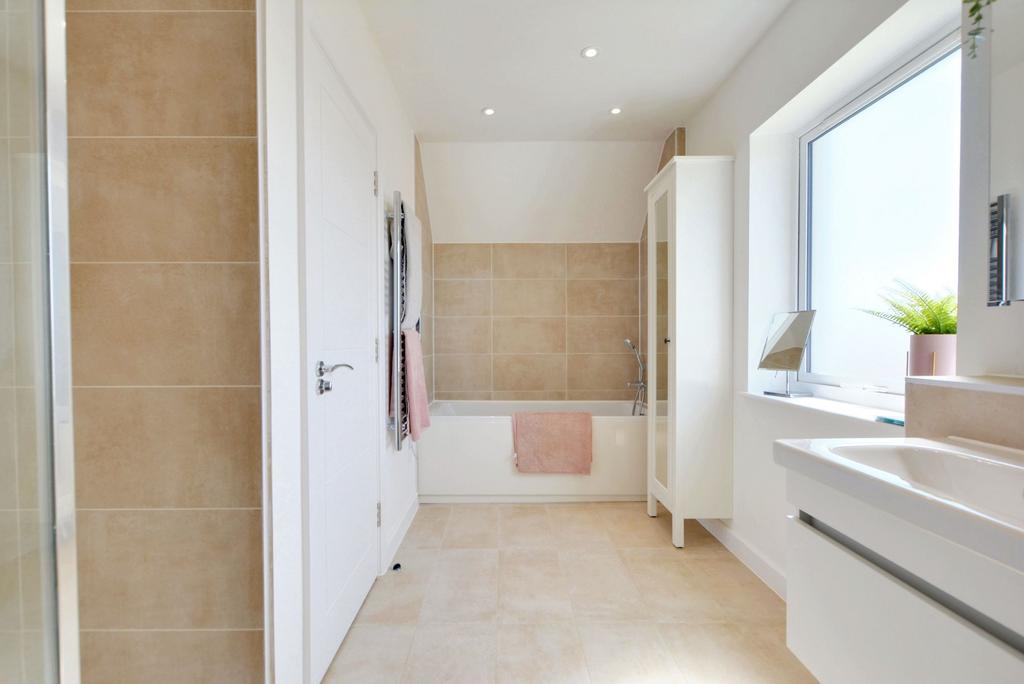 En suite bathroom