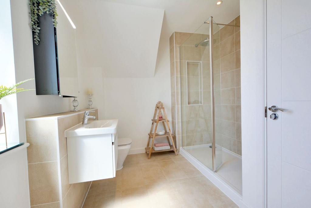 En suite bathroom