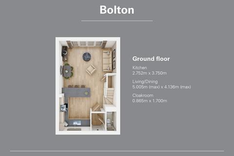 undefined, Plot 39, Bolton at The Crescent, The Crescent, Castle Close PE9