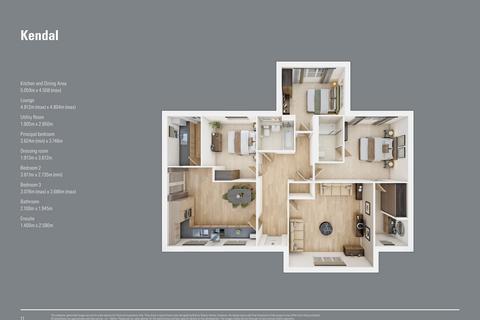 3 bedroom detached house for sale, Plot 18, The Kendal at Newton Meadows, Bourne Road NG33