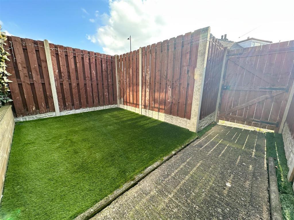 Rear garden