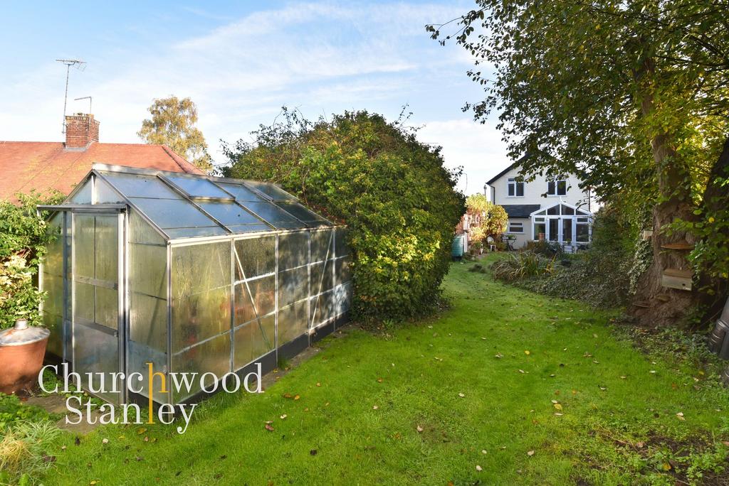 Greenhouse and garden