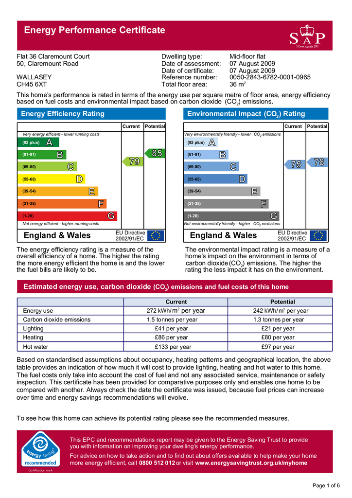 EPC Certificate