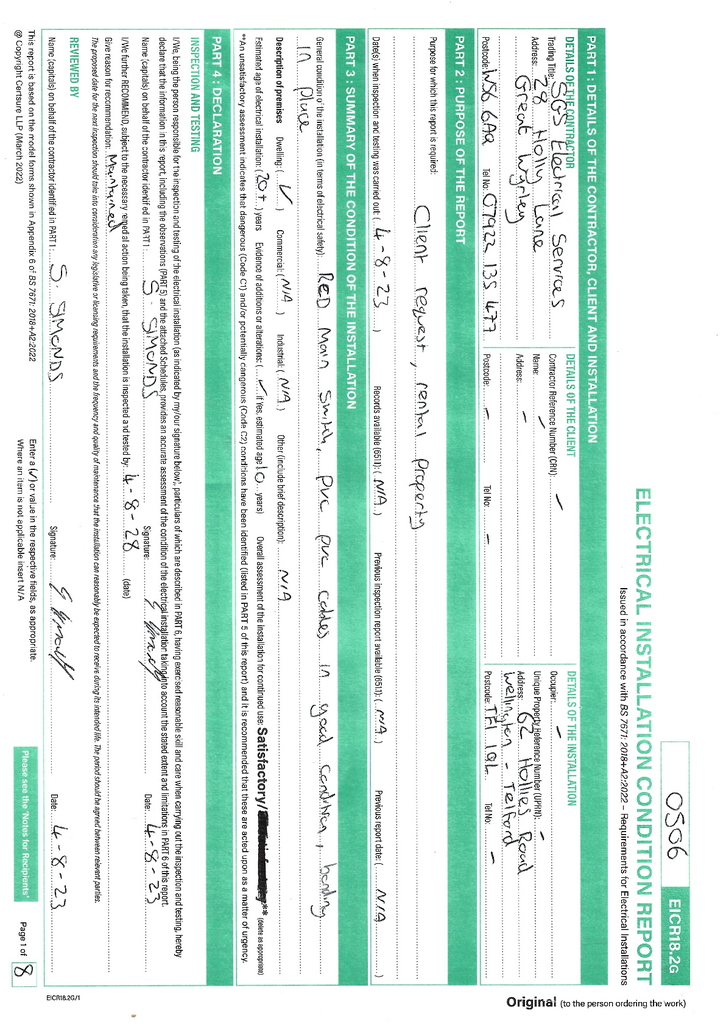 EPC Certificate