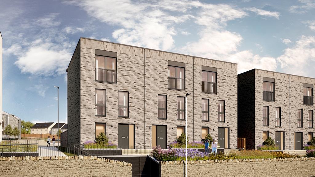 CGI of Snowdrop Townhouse