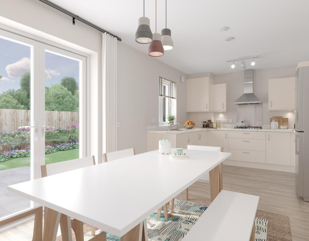 CGI of Thistle kitchen