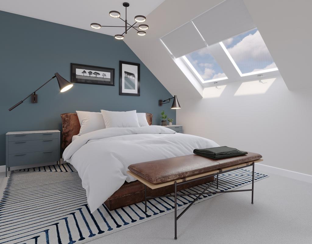 CGI of Thistle  bedroom