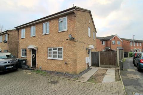 2 bedroom semi-detached house for sale, Laxton Close, Wigmore, Luton, Bedfordshire, LU2 8SJ