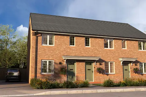 3 bedroom semi-detached house for sale, Plot 110, The Sorley  at Stapleford Heights, Scalford Road LE13