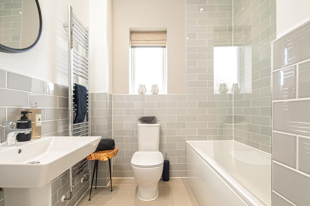 Bathroom in the Greenwood 3 bedroom home