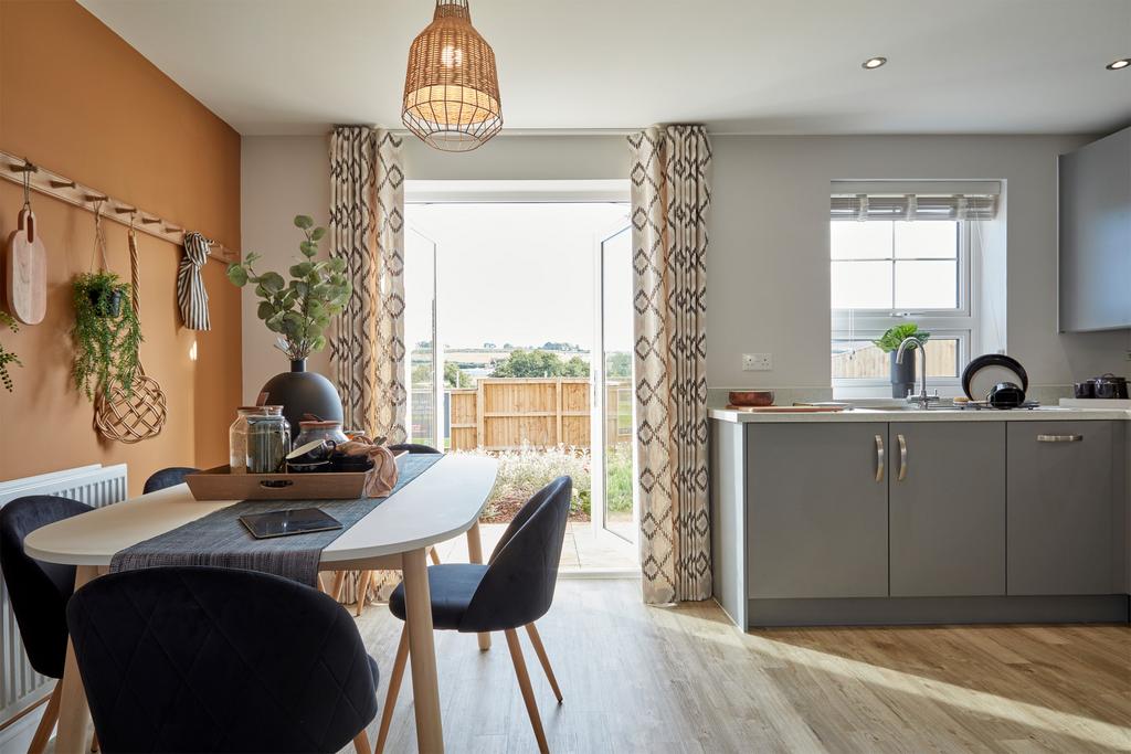 French doors in the Ellerton 3 bedroom home