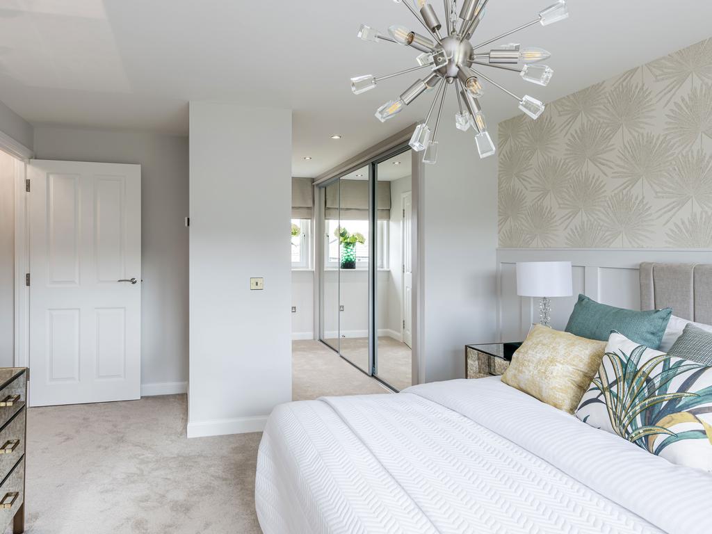 Image of bedroom in 4 bedroom Glenbervie house...