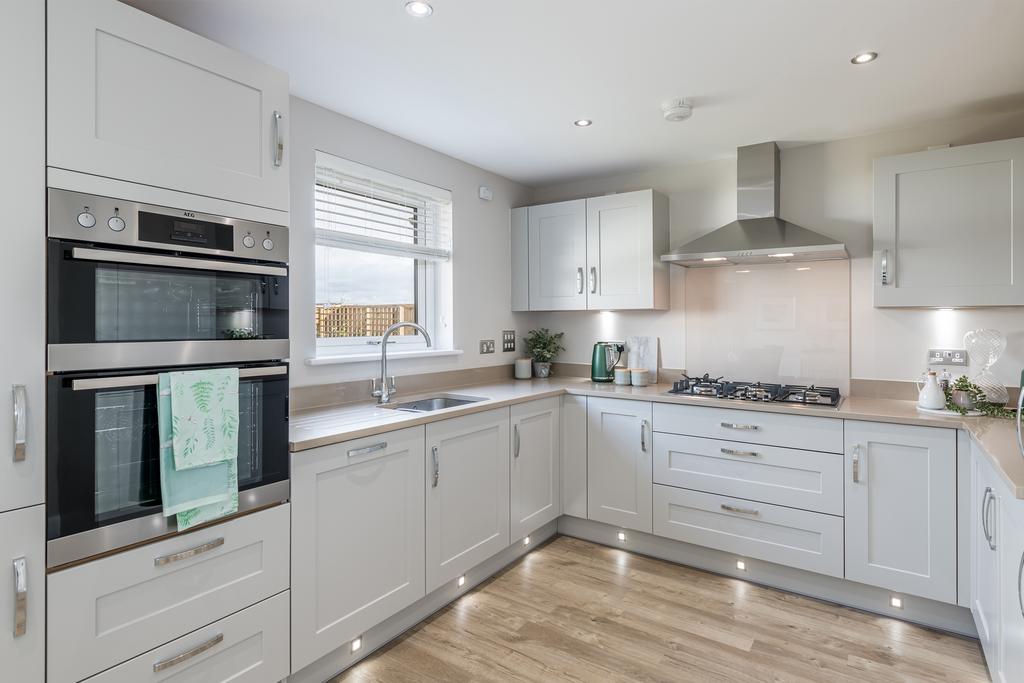 Kitchen in Glenbervie house type