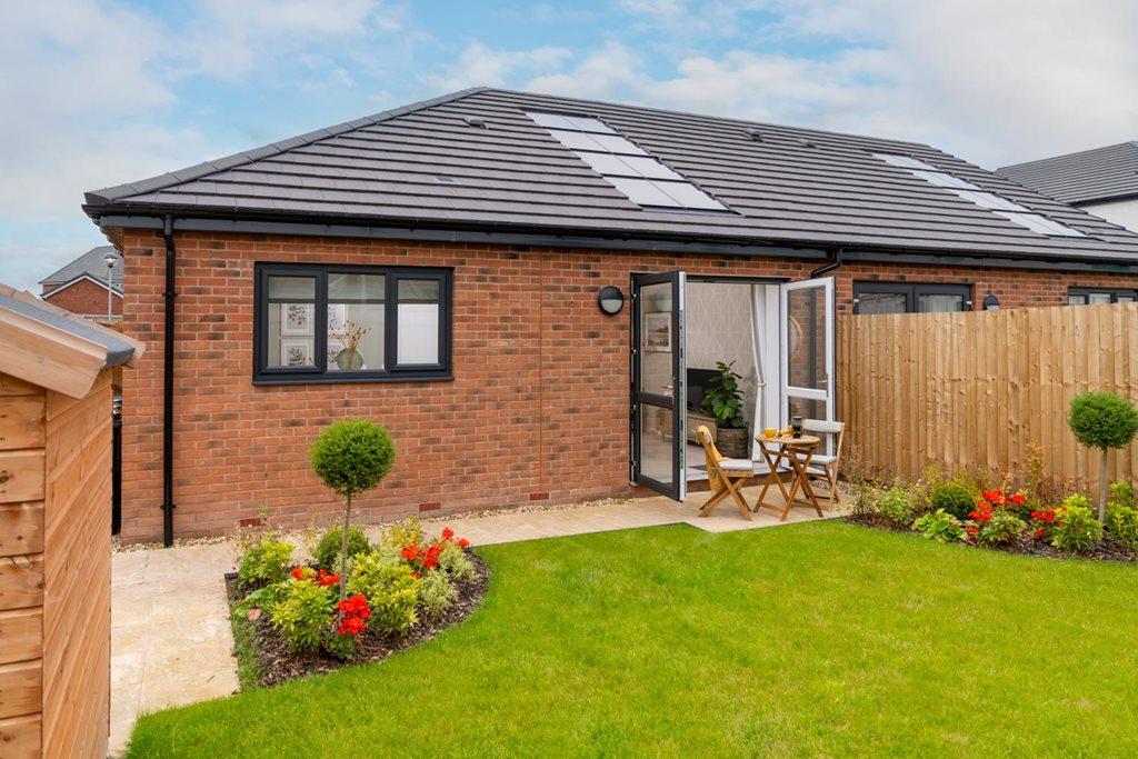 Typical Garden.  Every bungalow is fitted with...