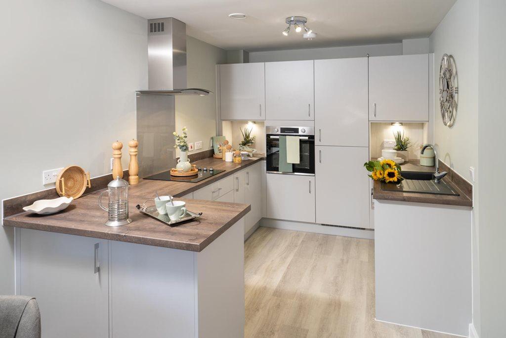 Open plan kitchen