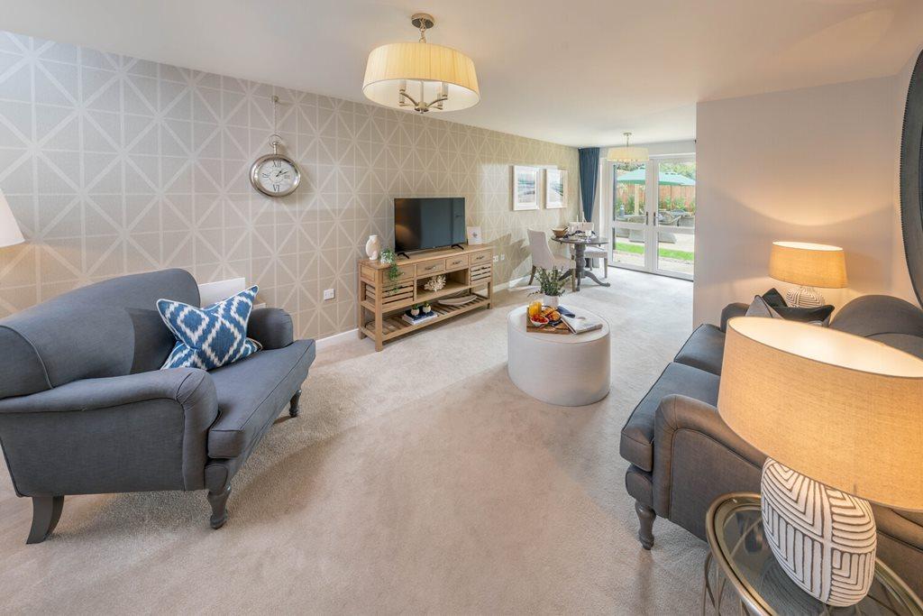 Show home living room