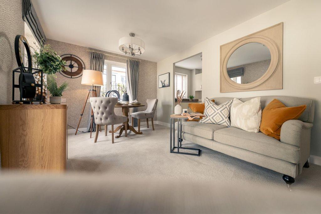 Show home living room