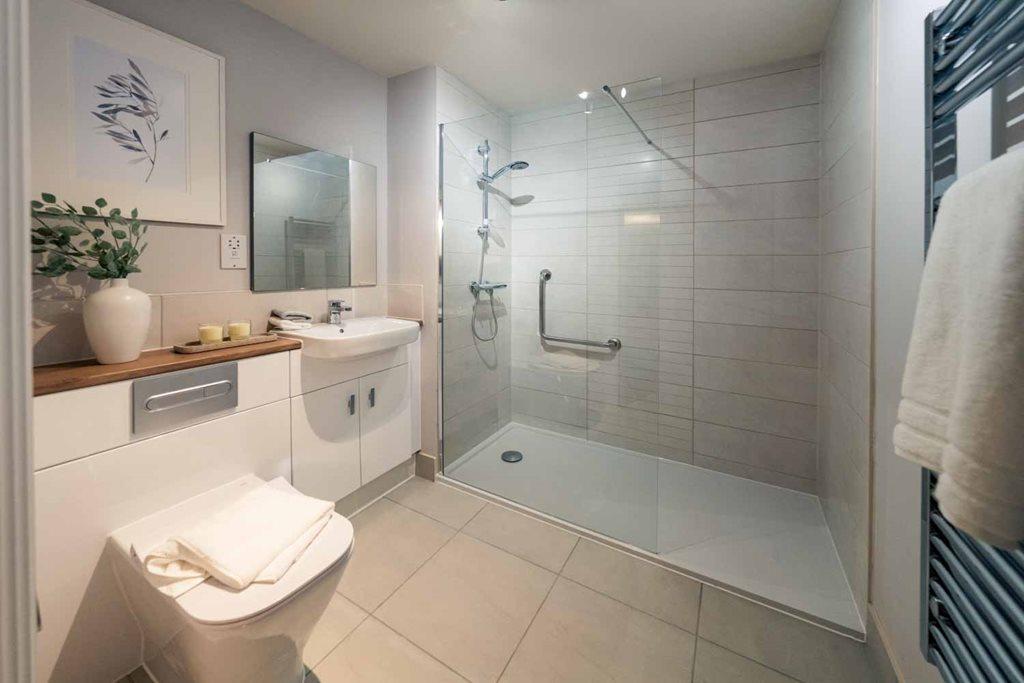 Show home shower room
