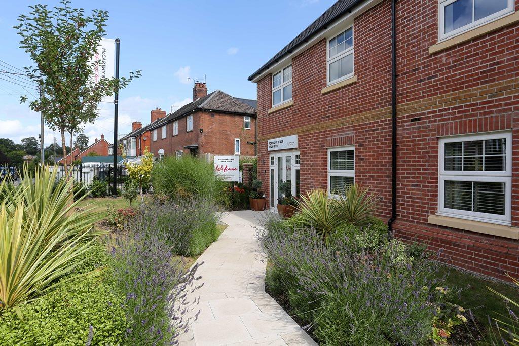 Front garden at Foxglove Place