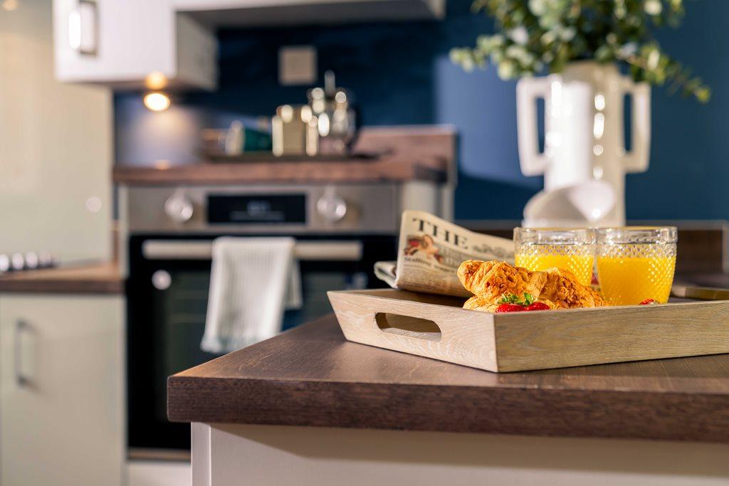 Typical kitchen