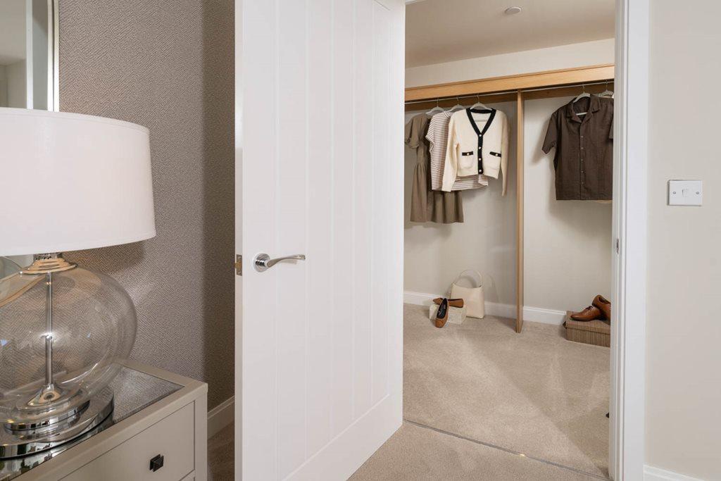 Walk in wardrobe