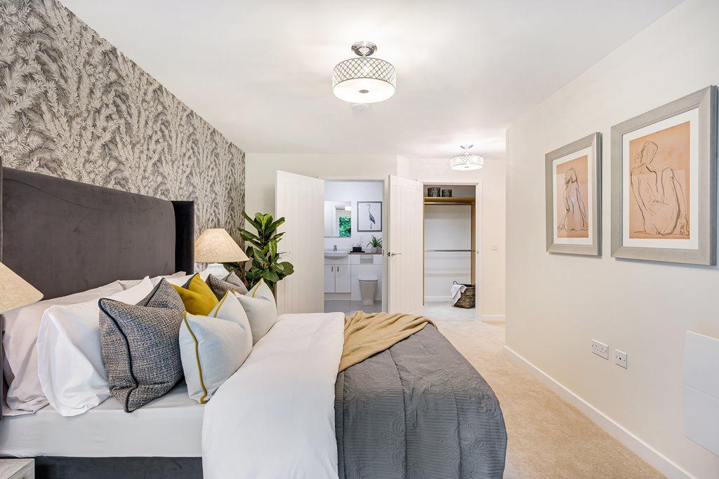 Typical master bedroom