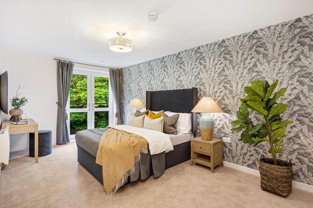 Typical master bedroom