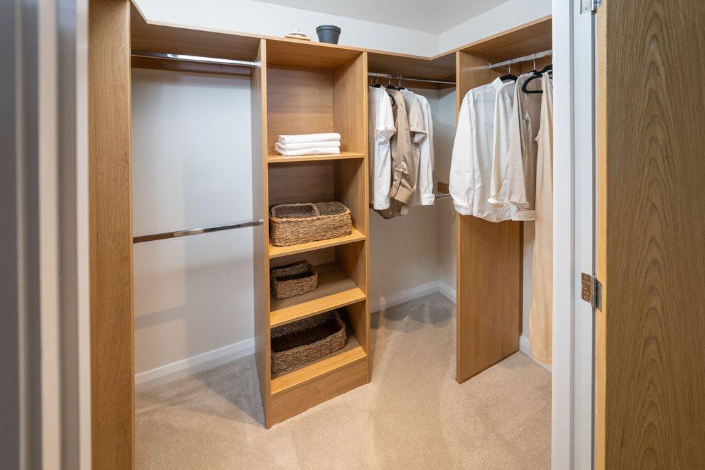 Master bedroom walk-in wardrobe