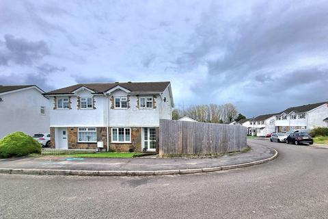 3 bedroom semi-detached house for sale, Fox Hollows, Brackla, Bridgend County. CF31 2NG