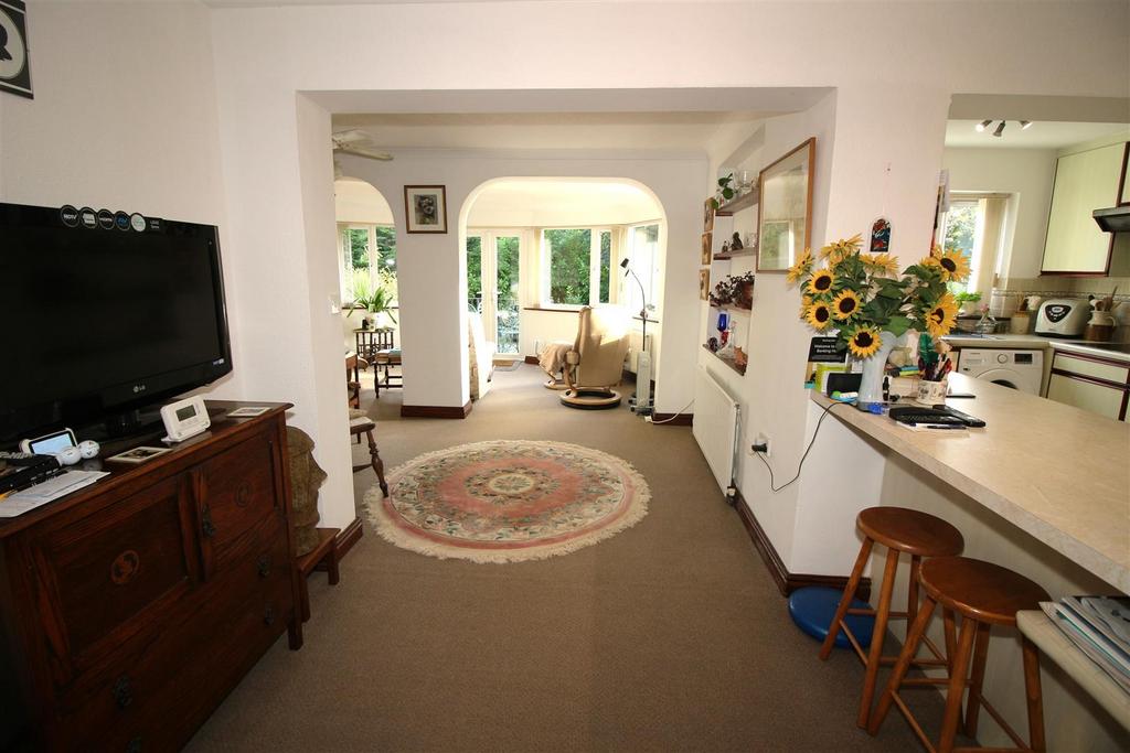 Open plan living area