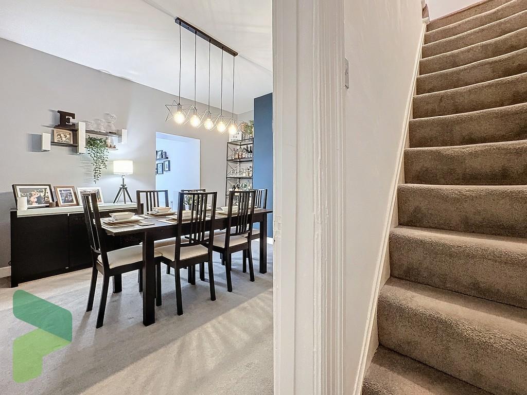 Stairs/dining room