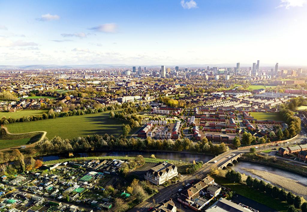 Castle Irwell Aerial View -1 