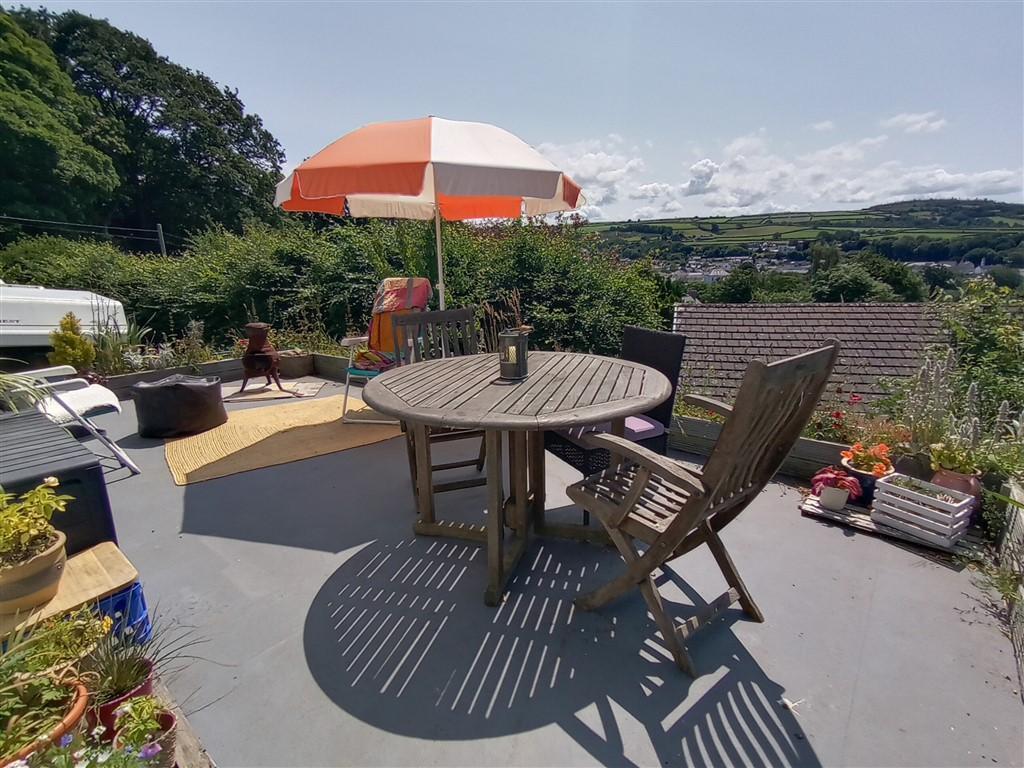 Sun Terrace In July With Views