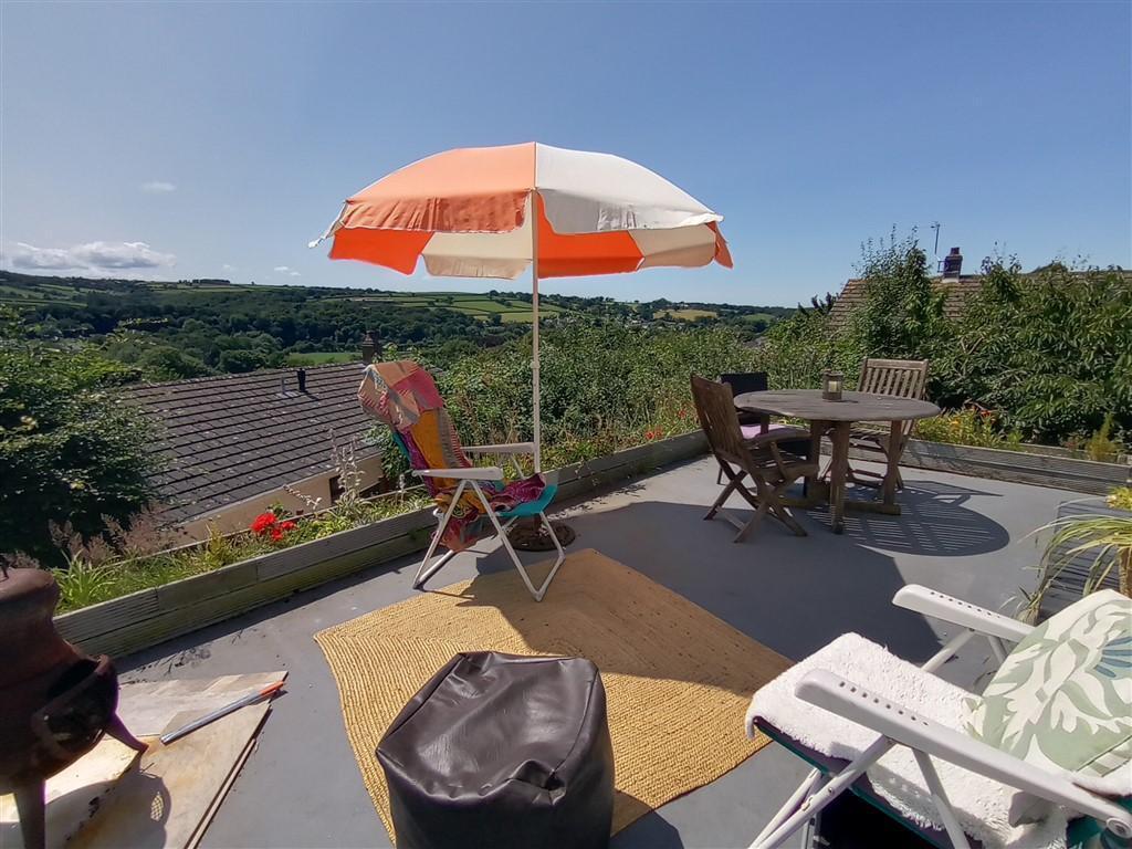 Sun Terrace In July With Views
