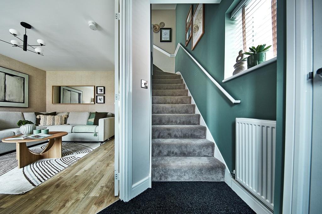 A light and airy entrance hallway