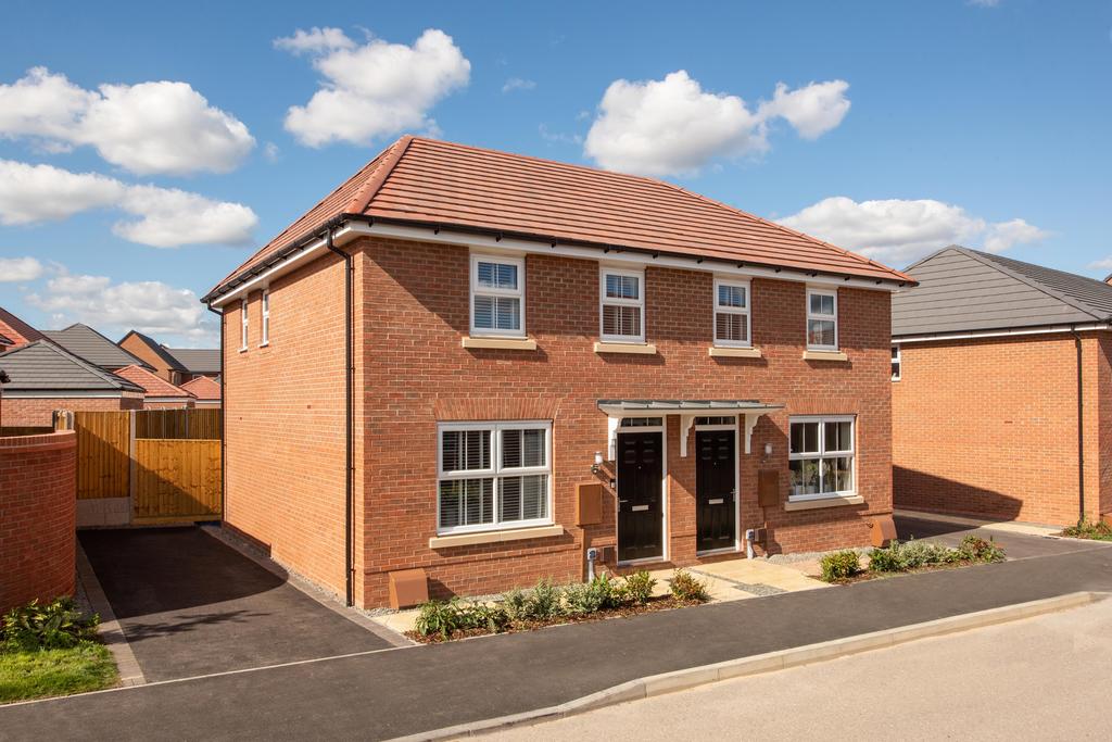 External view of semi detached home