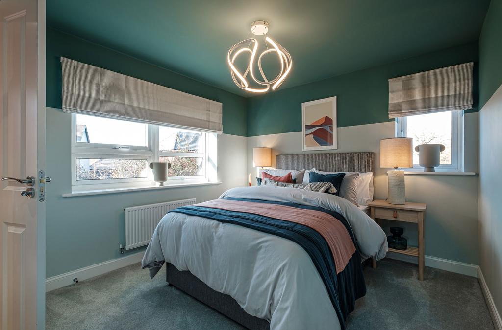 Interior view of our 3 bed Ennerdale main bedroom