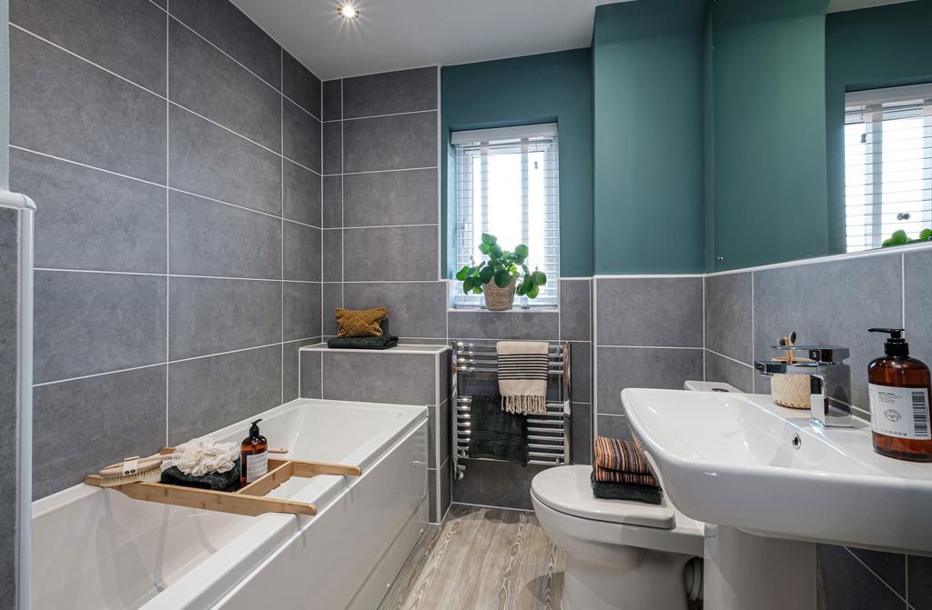 Interior view of our 3 bed Ennerdale bathroom