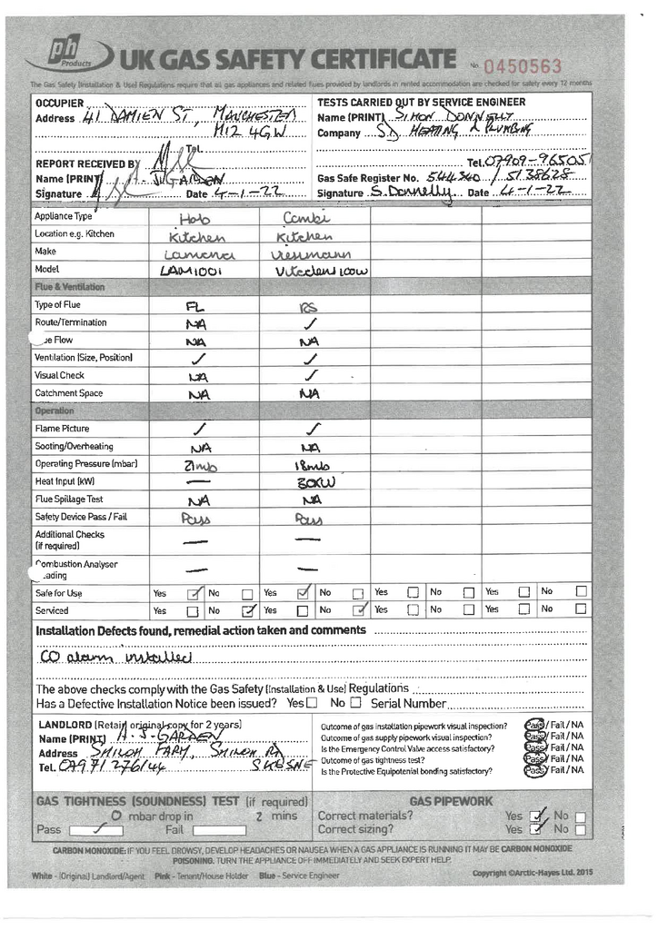 EPC Certificate