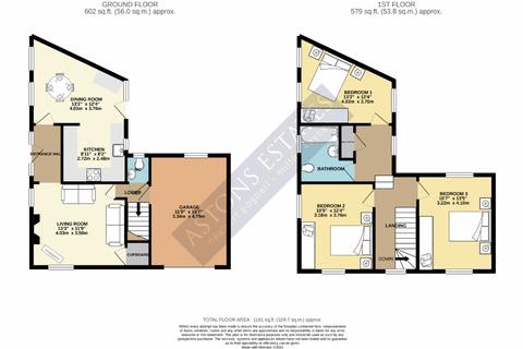 3 bedroom end of terrace house for sale, Church Passage, Newport Pagnell.