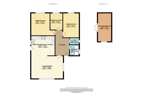 3 bedroom detached bungalow for sale, April Close, Bournemouth, BH11 9